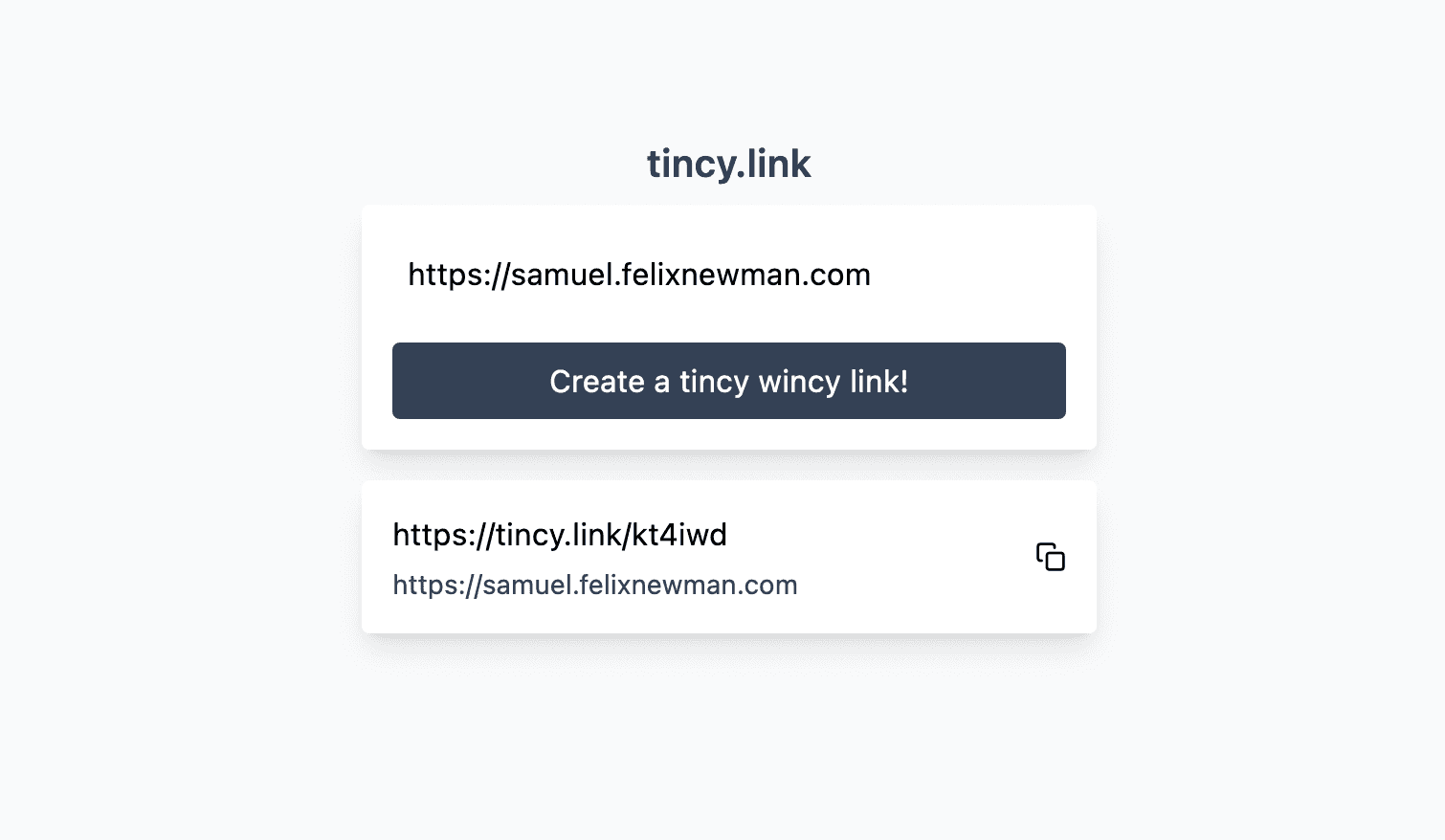 Tincy Link