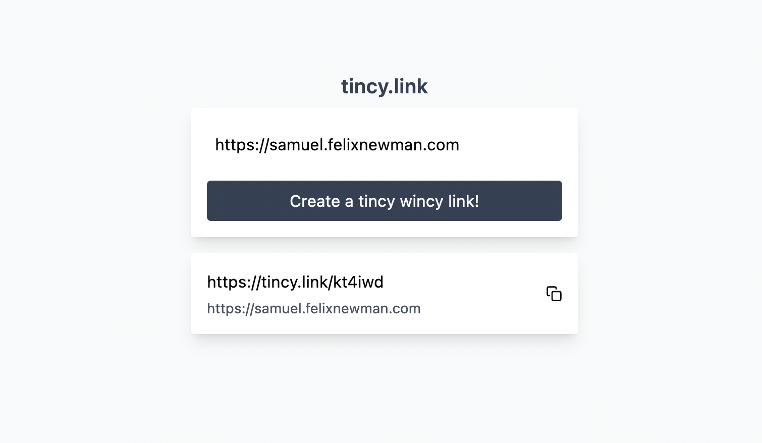 Tincy Link